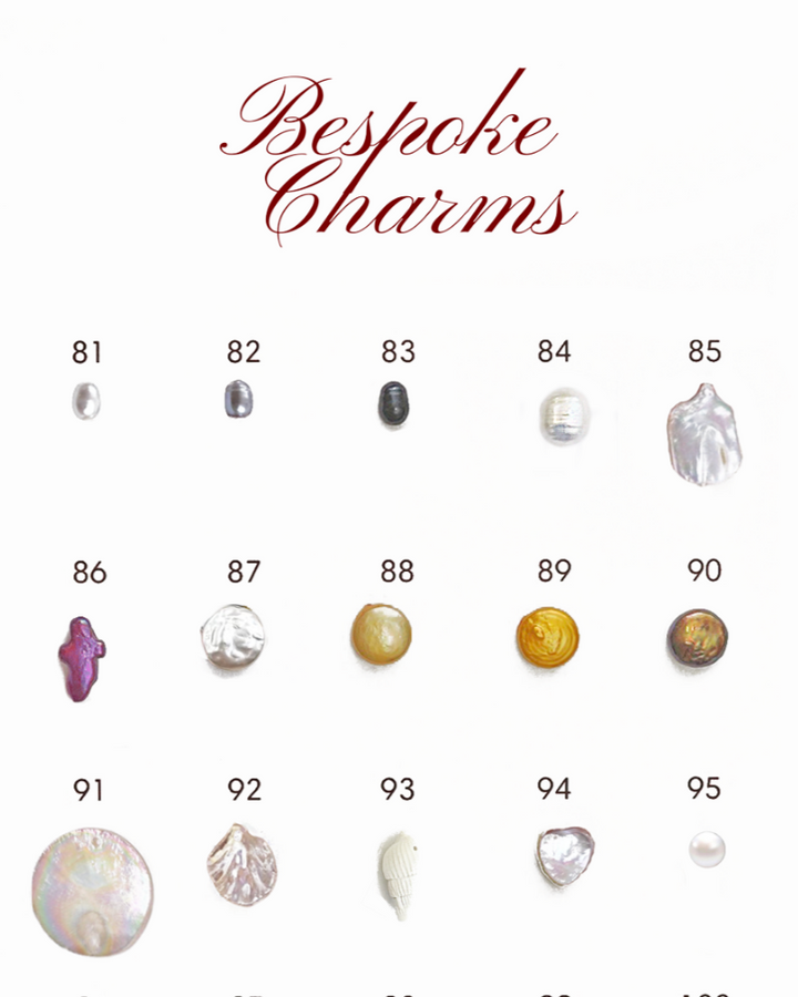[Pre-order] Bespoke Charms Gold Necklace in Carabiner &amp; Spring Clasp