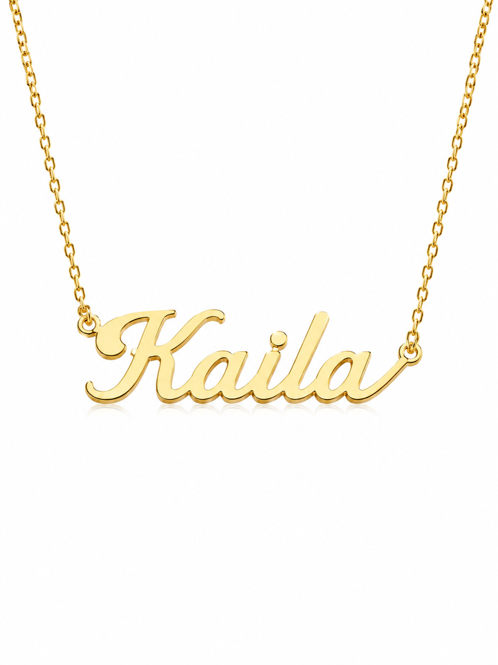 Personalized Handwriting Name Necklace