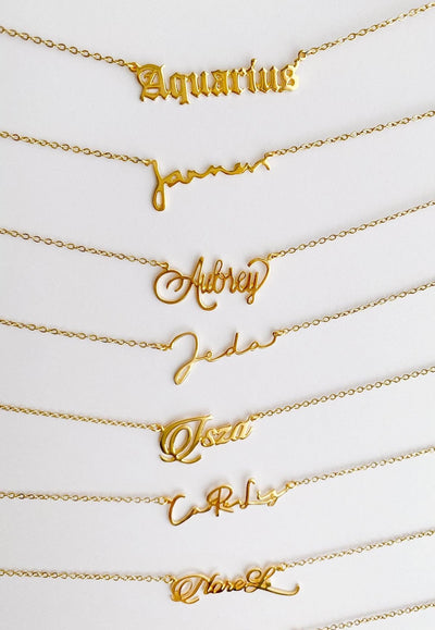 ❗❗BUY 3 TAKE 1 ❗❗ Personalized Plain Name Necklace