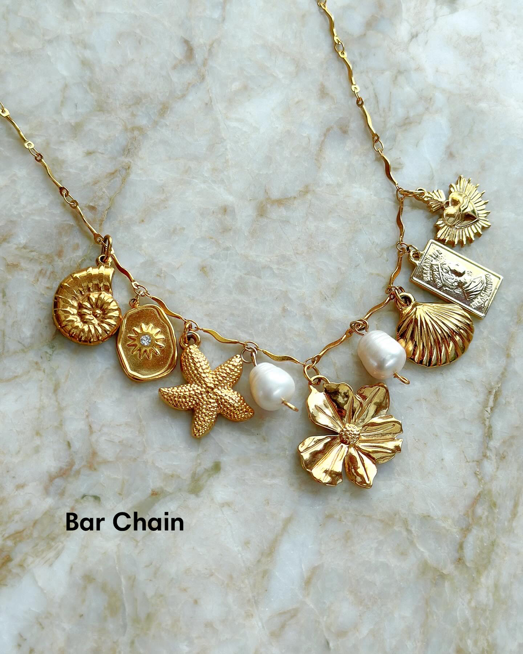 [Pre-order] Bespoke Charms Gold Necklace