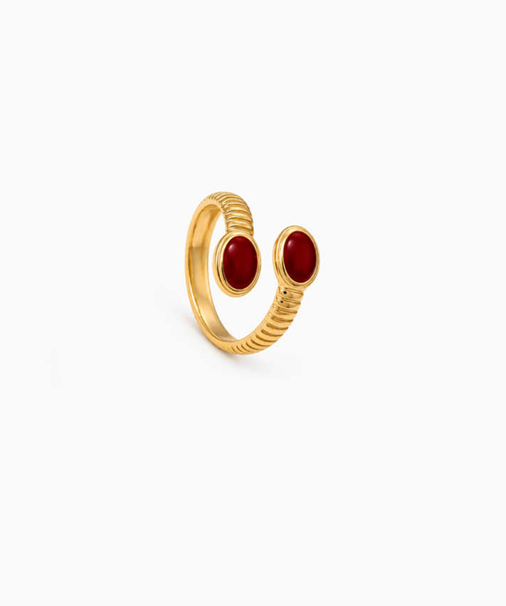 Chicago Burgundy Ring