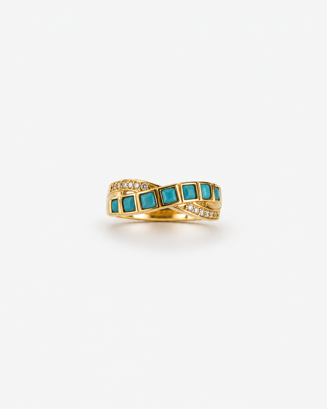 Capri Turquoise Gold Ring