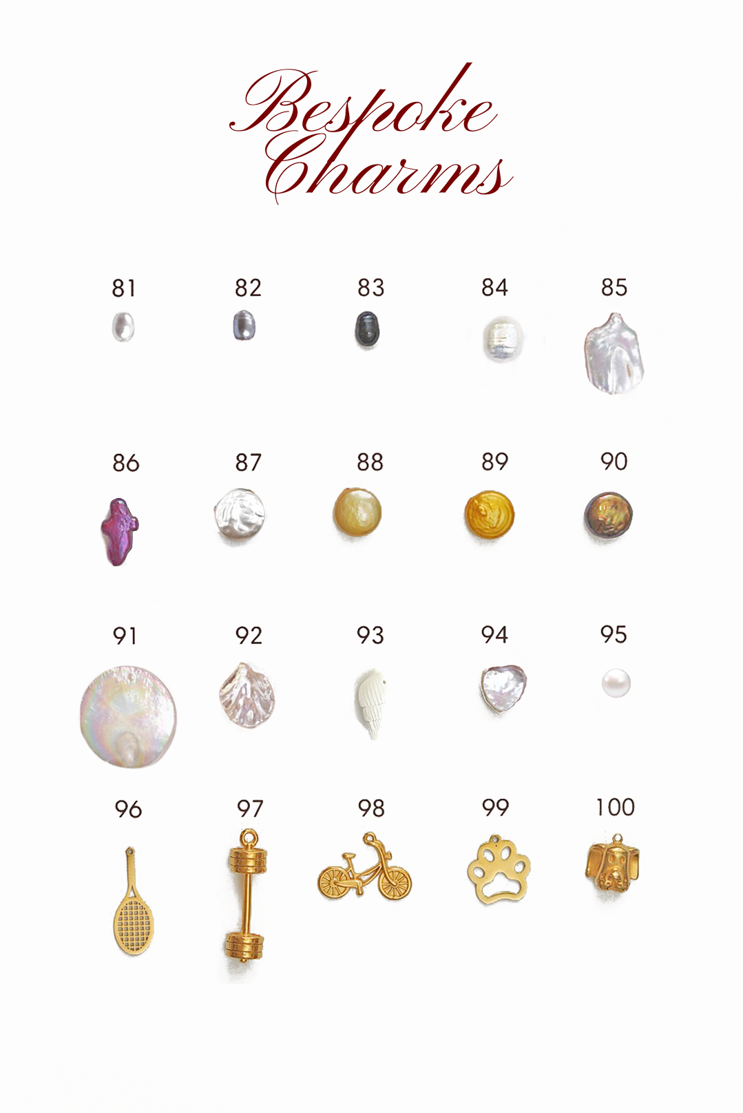 [Pre-order] Bespoke Charms Gold Necklace
