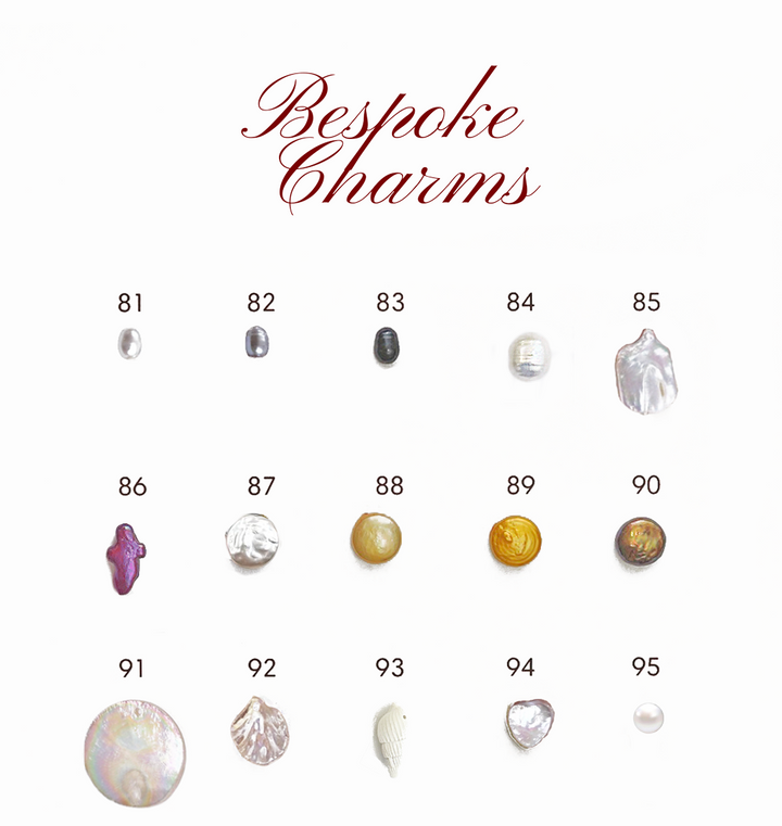 [Pre-order] Bespoke Charms Silver Necklace in Carabiner &amp; Spring Clasp