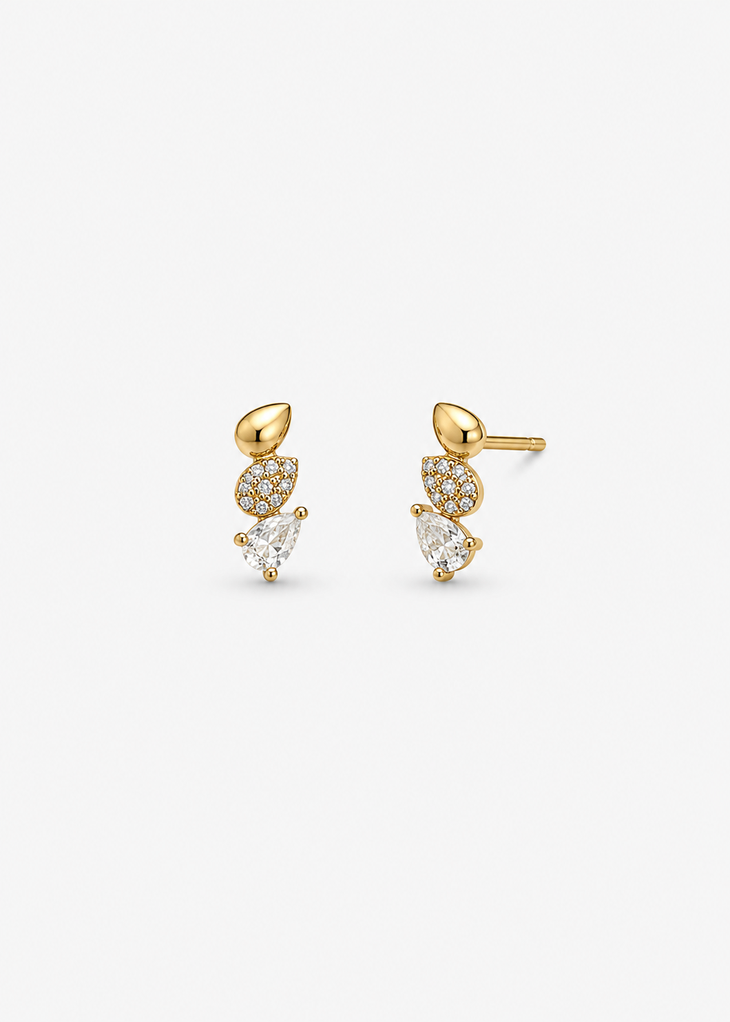 Anais Gold Studs