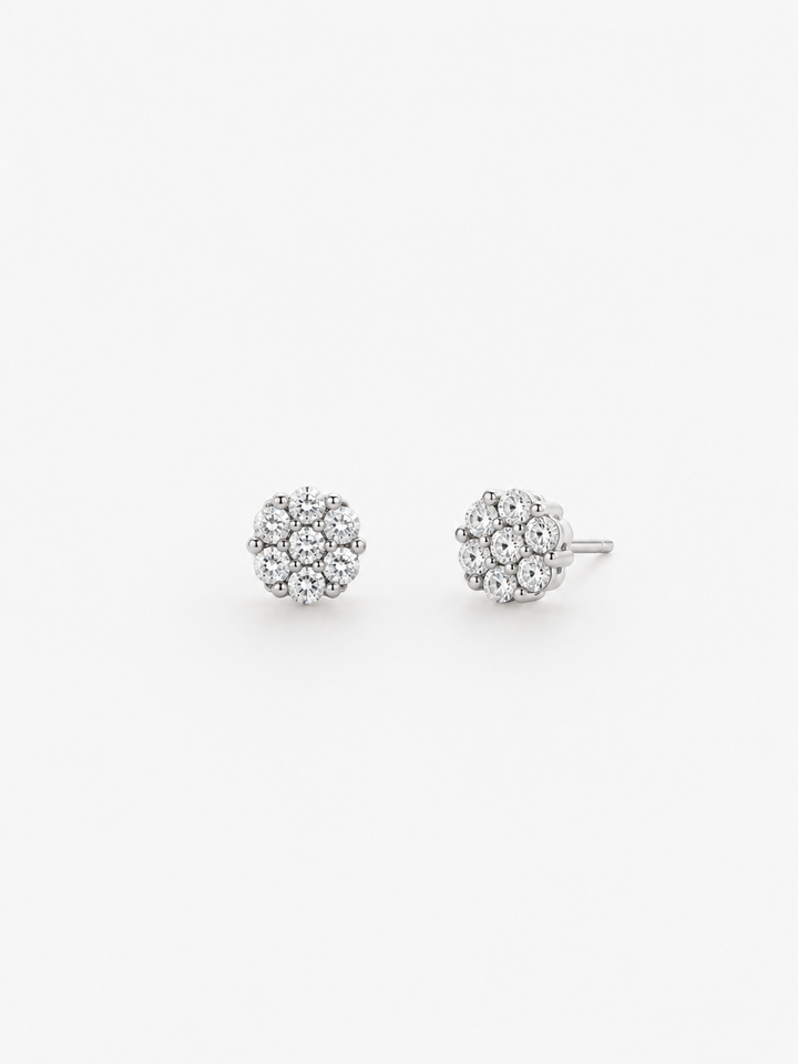 Colette Silver Studs