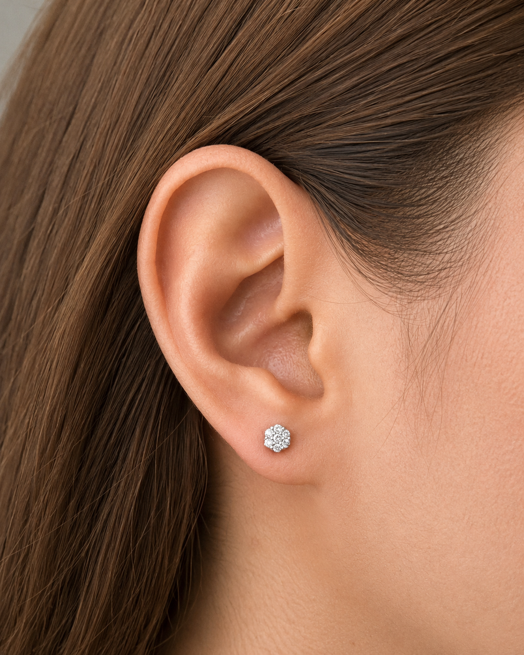 Colette Silver Studs