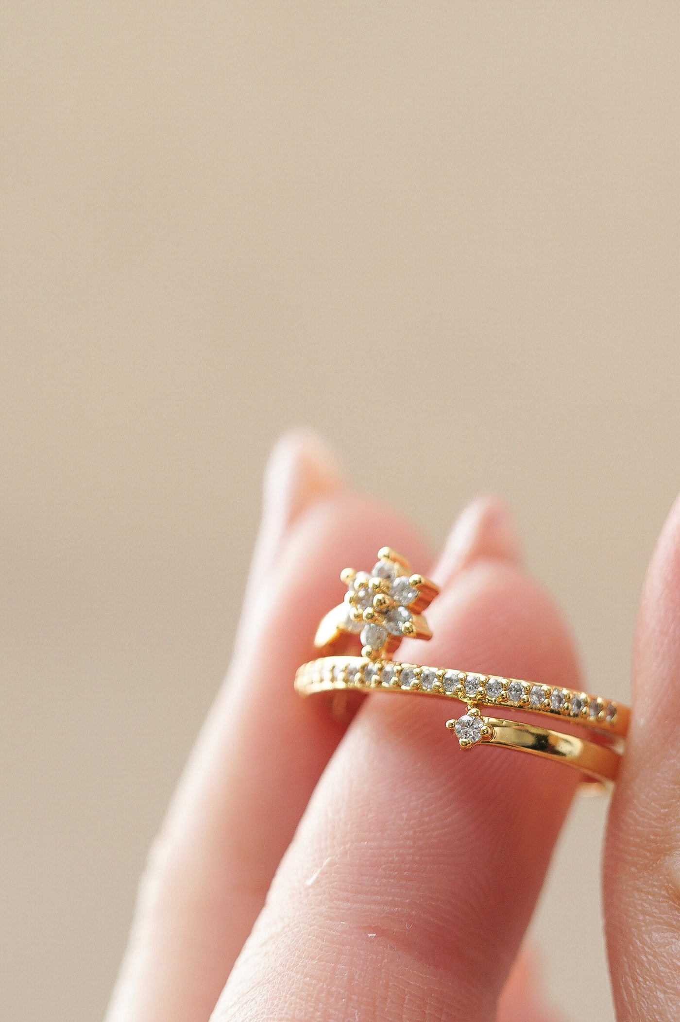 Matilda Flora Sparkling Ring