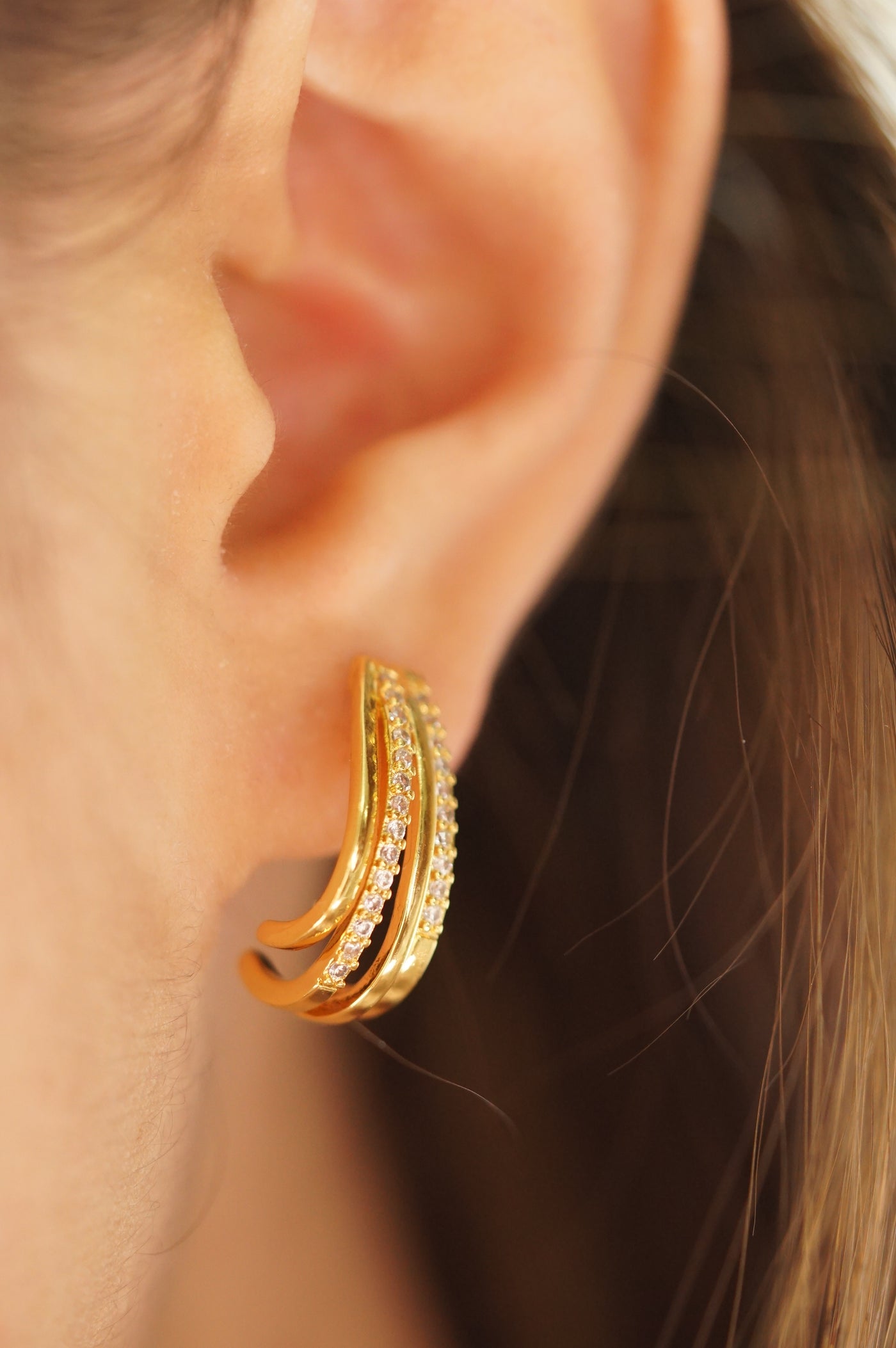 Blair Duo Gold Hoops