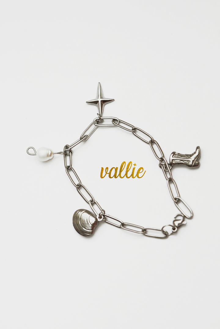 [Pre-order] Bespoke Charms Silver Bracelet