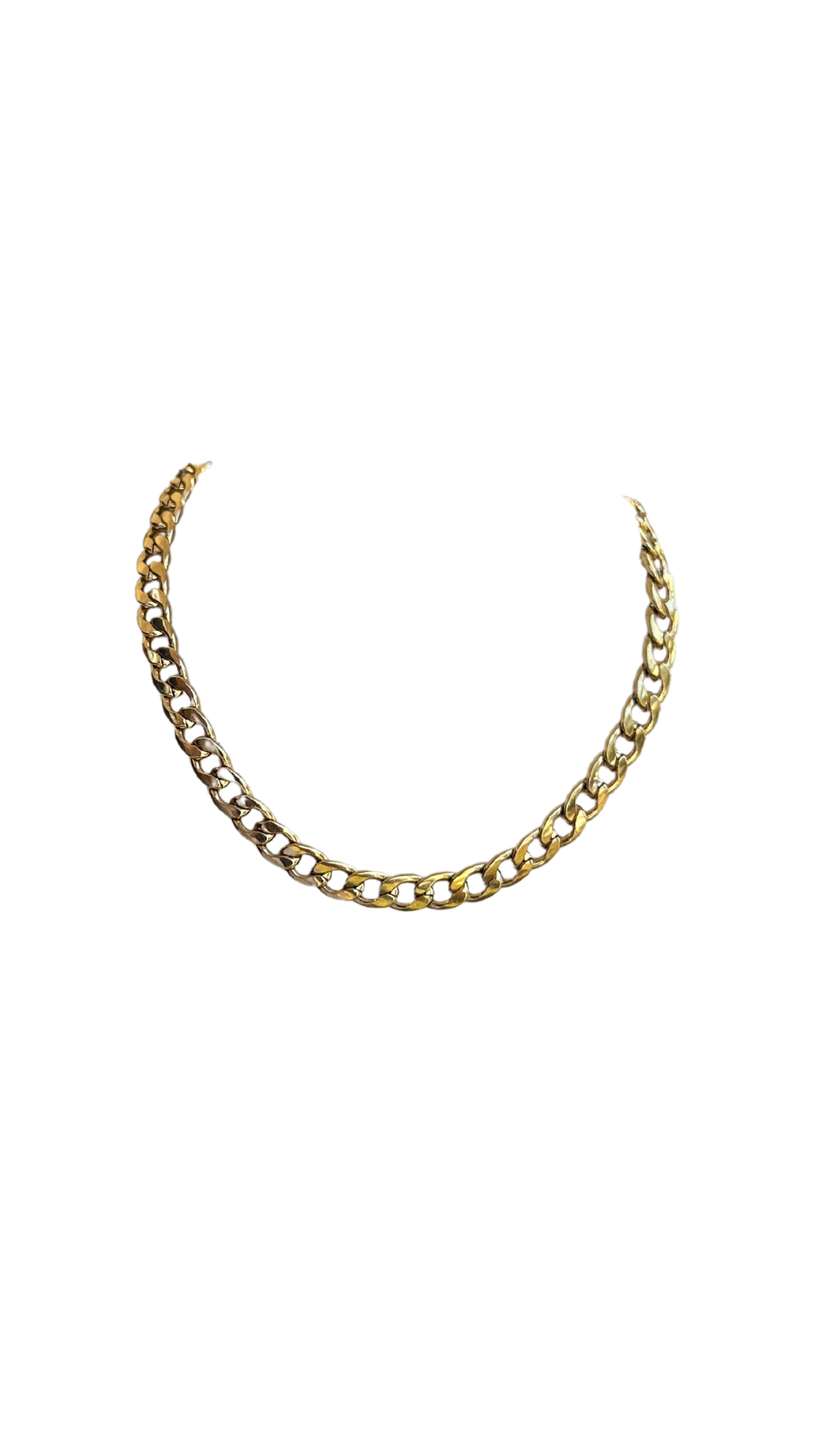 Chunky Chain Gold Silver Choker