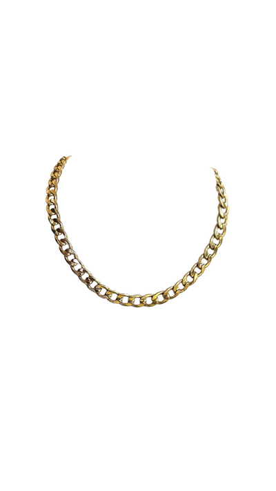 Chunky Chain Gold Silver Choker