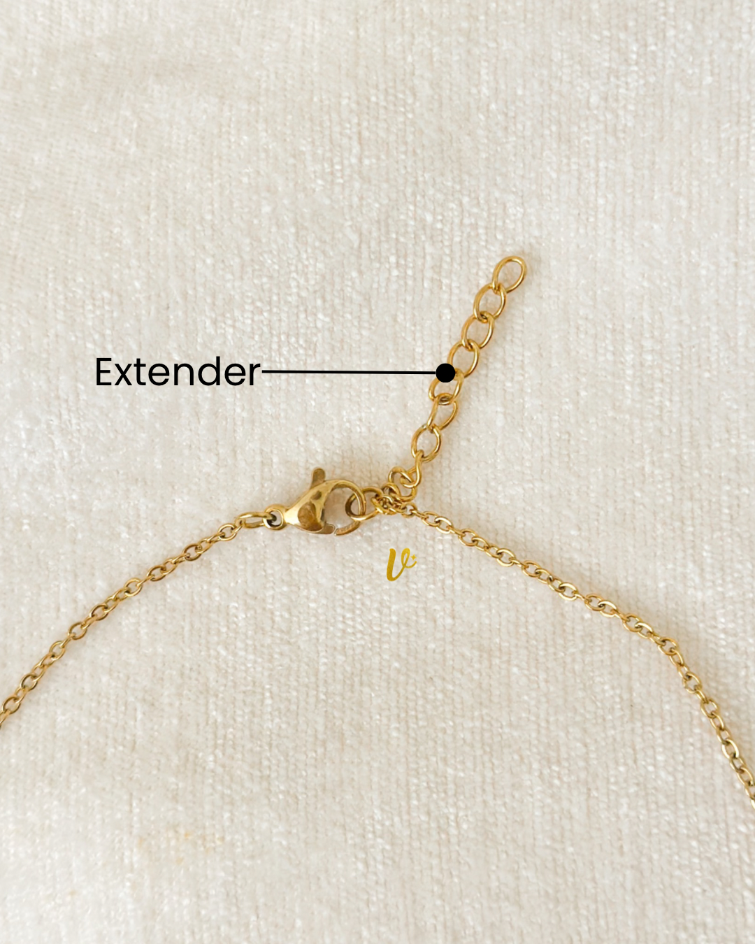 Dainty Initial Name Choker Necklace