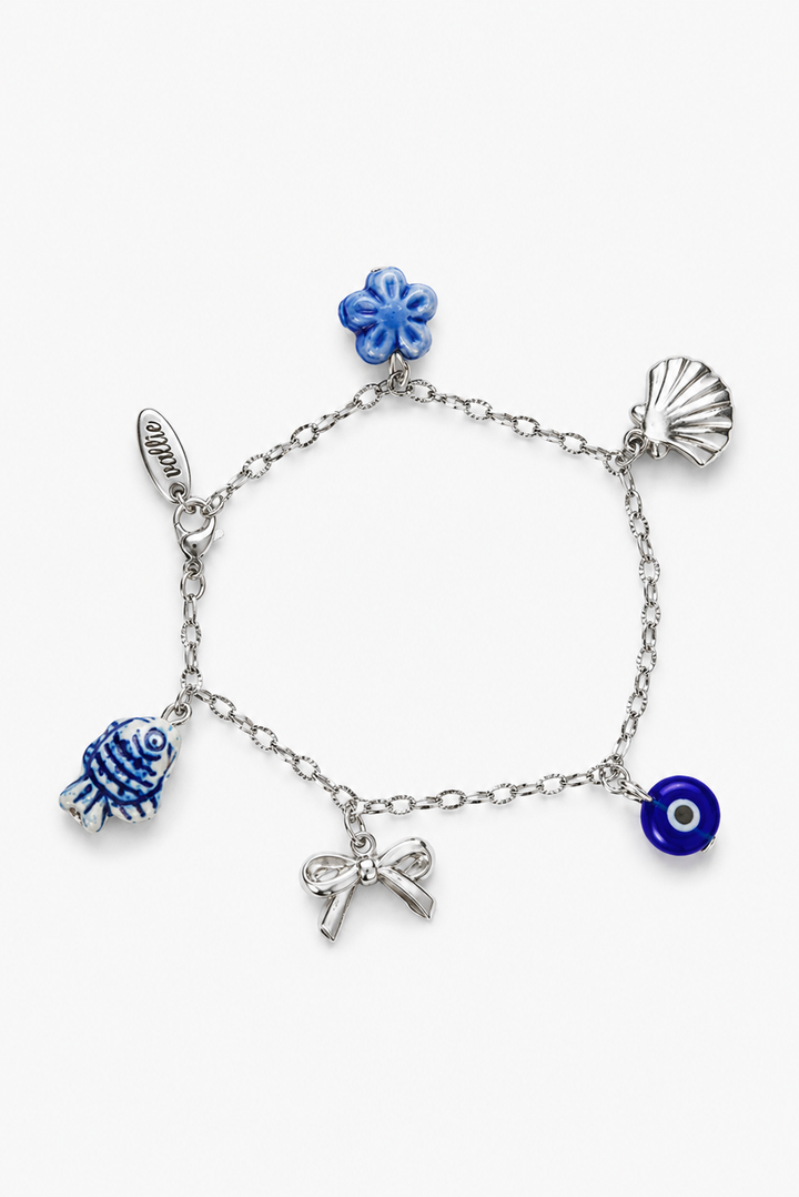 [Pre-order] Bespoke Charms Silver Bracelet