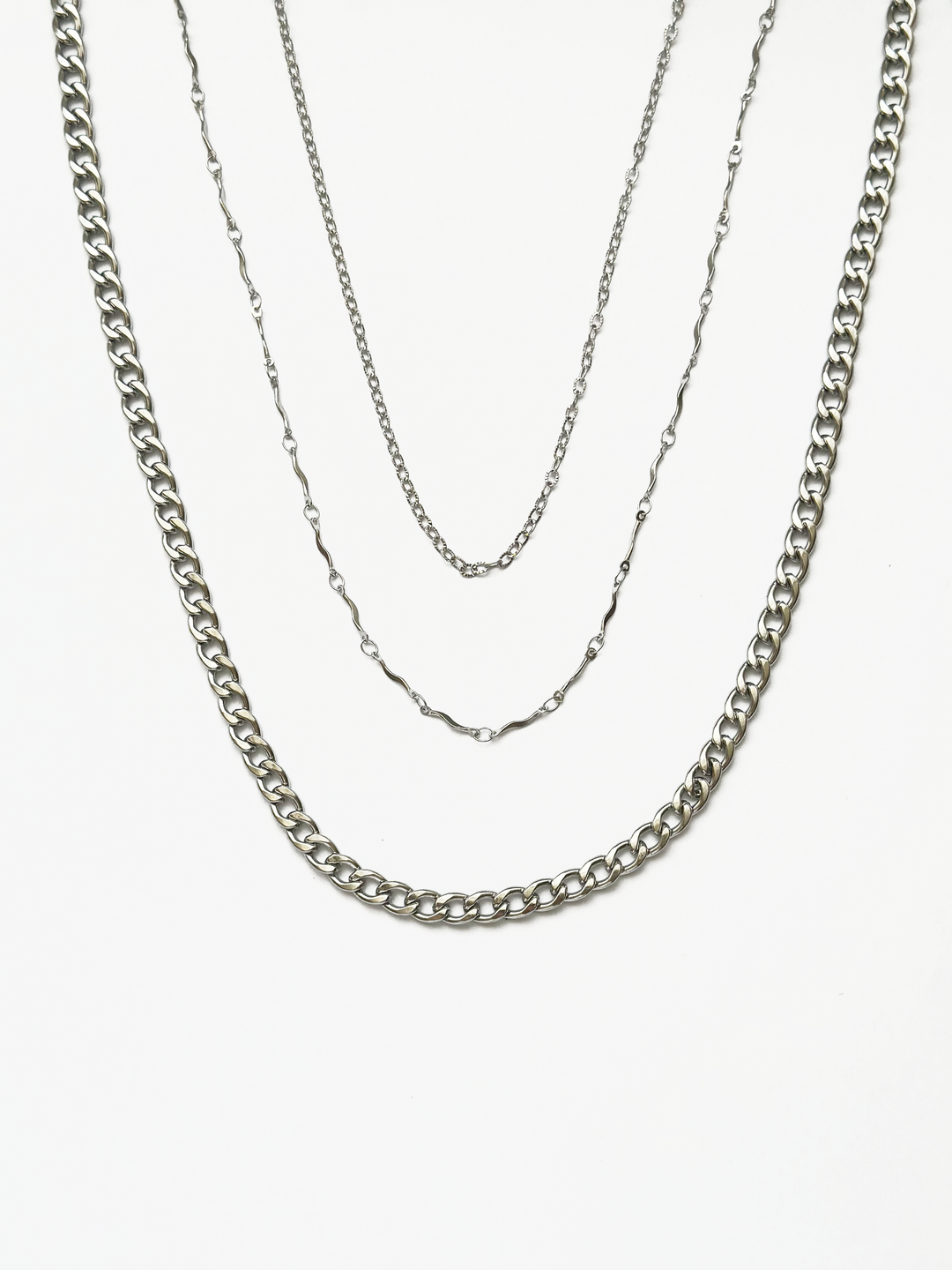 [Pre-order] Bespoke Charms Gold Necklace in Carabiner &amp; Spring Clasp