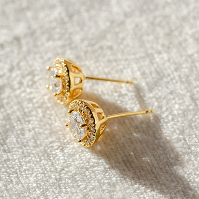 Love Marie Gold Studs