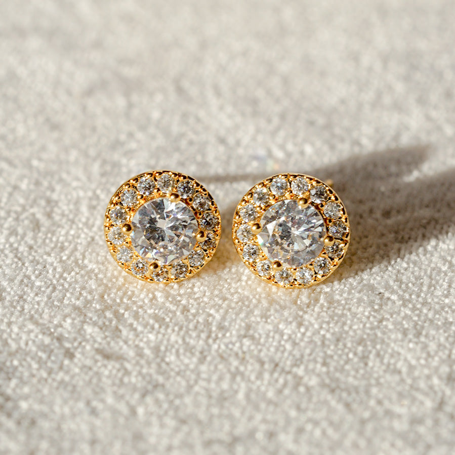 Love Marie Gold Studs