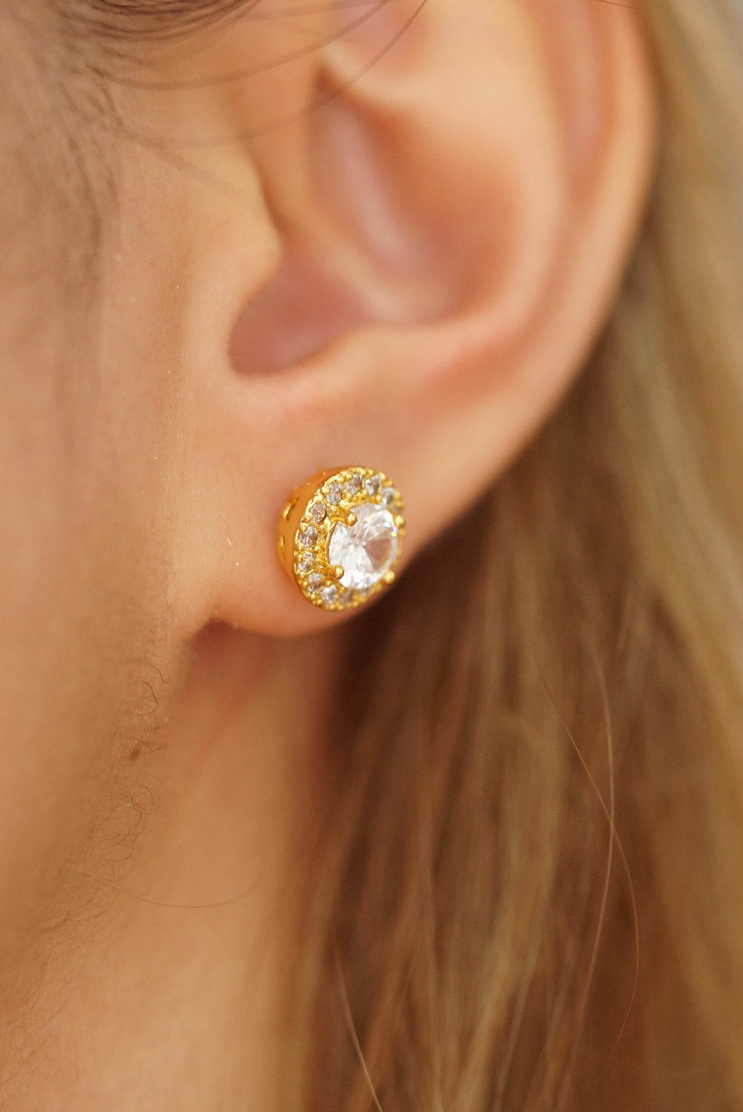 Love Marie Gold Studs