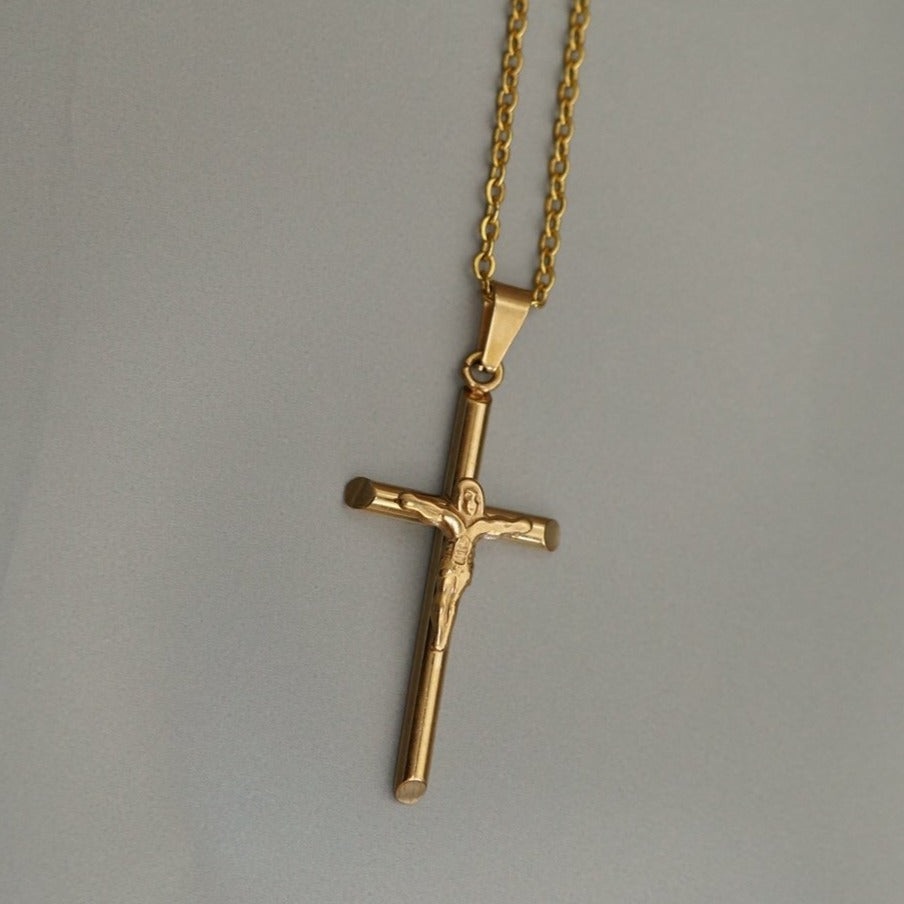 Large Cross Necklace