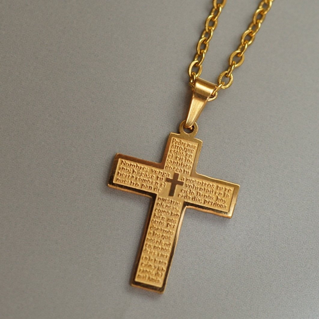 Holy Cross Men Necklace