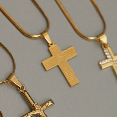 Holy Cross Men Necklace