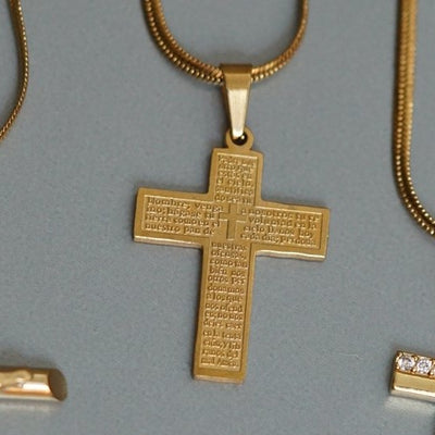 Holy Cross Men Necklace