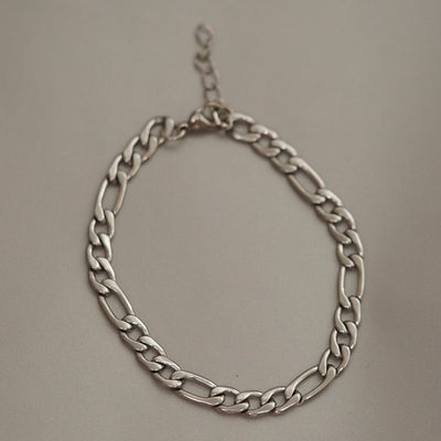 Thick Figaro Chain Bracelet Men