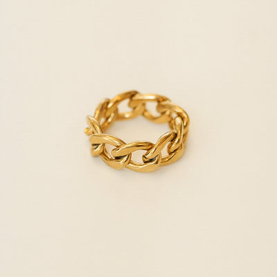 Classic Chain Gold Ring