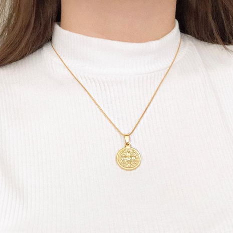 St. Benedict Medallion Necklace