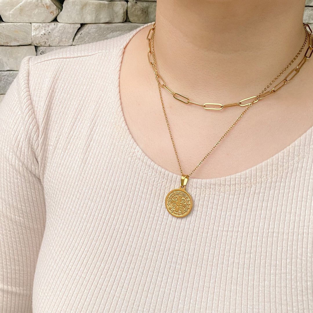 St. Benedict Medallion Necklace