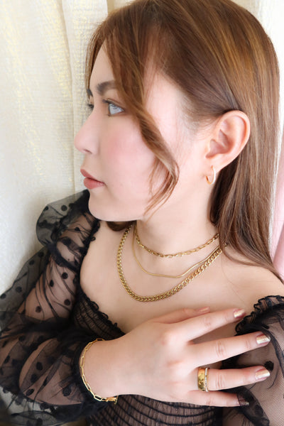 Femme Chain Layered Gold Set