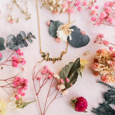 Personalized Heart Name Necklace