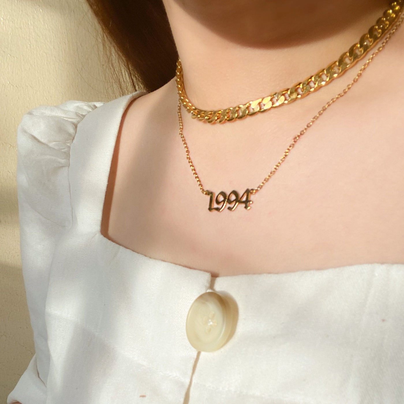 Personalized Birth Year Necklace